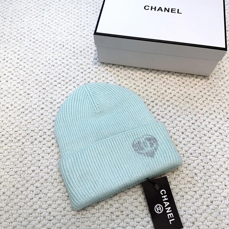 réplica,joyas,joyería,1:1,replica,fake,lujo,barato réplica,joyas,joyería,1:1,replica,fake,lujo,barato Gorro de punto sencillo con pedrería de CHANEL (IJ7RJ)