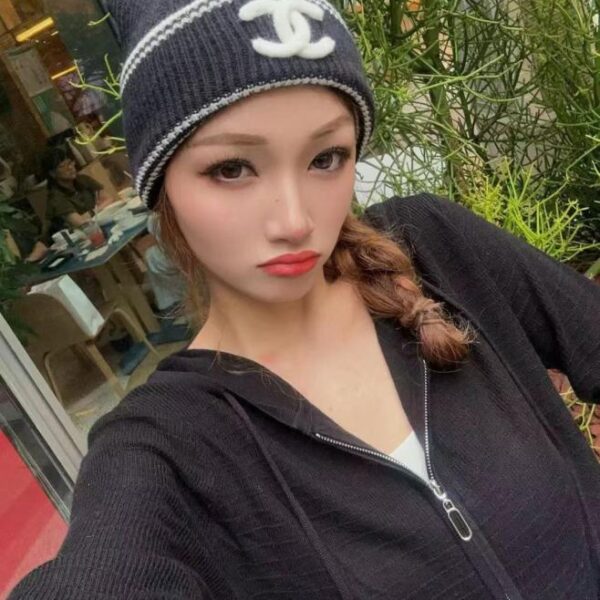 réplica,joyas,joyería,1:1,replica,fake,lujo,barato Gorro de punto de otoño e invierno de alta calidad, sitio web oficial de Chanel (IWZ9N)