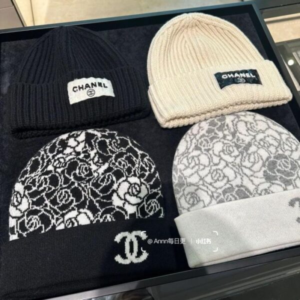 réplica,joyas,joyería,1:1,replica,fake,lujo,barato Gorro de punto CHANEL (TUU98)