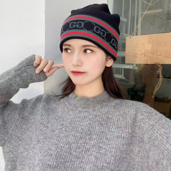 réplica,joyas,joyería,1:1,replica,fake,lujo,barato Gorro de punto con diadema decorada, nuevo producto del sitio web oficial de GUCCI (H46TO)