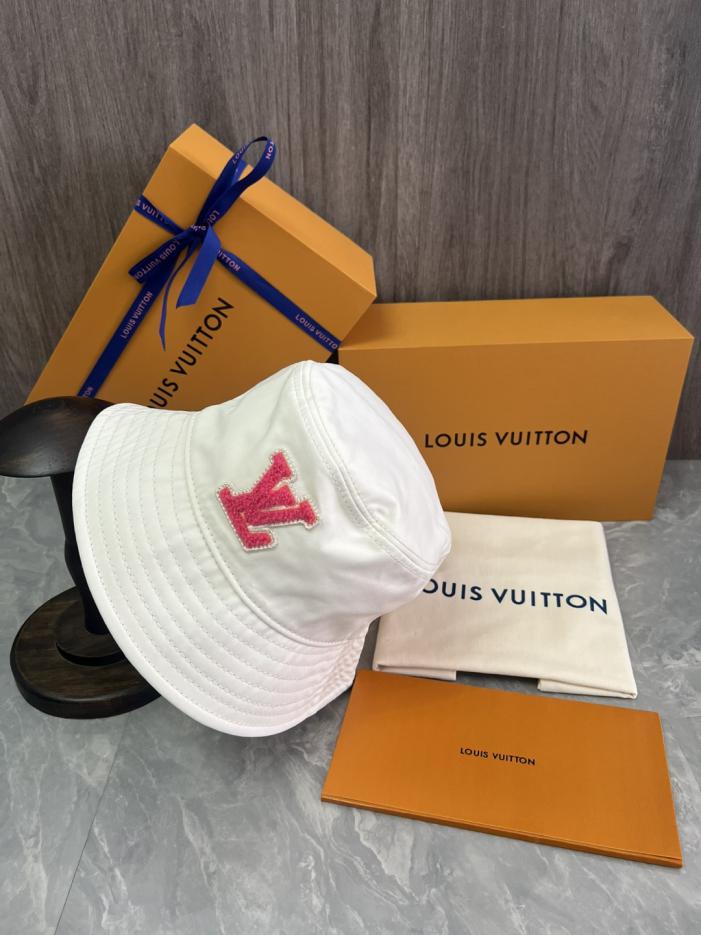 réplica,joyas,joyería,1:1,replica,fake,lujo,barato réplica,joyas,joyería,1:1,replica,fake,lujo,barato Sombrero de pescador LV 24 Primavera/Verano Nuevo (MKA25)
