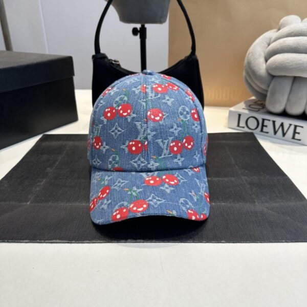 réplica,joyas,joyería,1:1,replica,fake,lujo,barato Sombrero de pescador LV x TM Denim Cerise (Z5RDU)