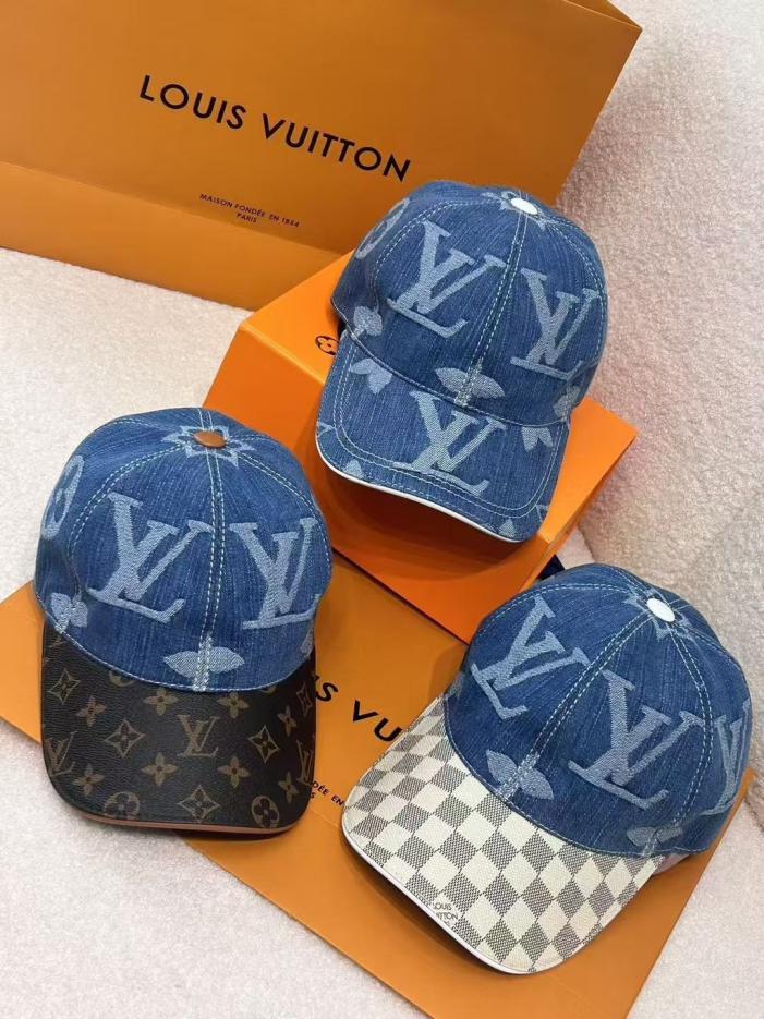 réplica,joyas,joyería,1:1,replica,fake,lujo,barato réplica,joyas,joyería,1:1,replica,fake,lujo,barato Gorra de béisbol vaquera LV (6I5AE)