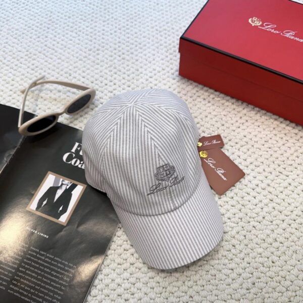 réplica,joyas,joyería,1:1,replica,fake,lujo,barato Loro Piana Counter nueva gorra de béisbol de versión alta (XKS07)