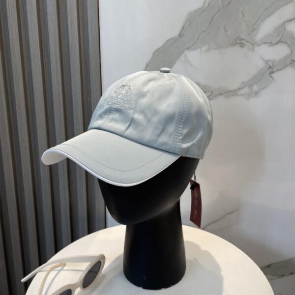 réplica,joyas,joyería,1:1,replica,fake,lujo,barato Gorra de béisbol Loro Piana Counter nueva versión alta (KIKIR)