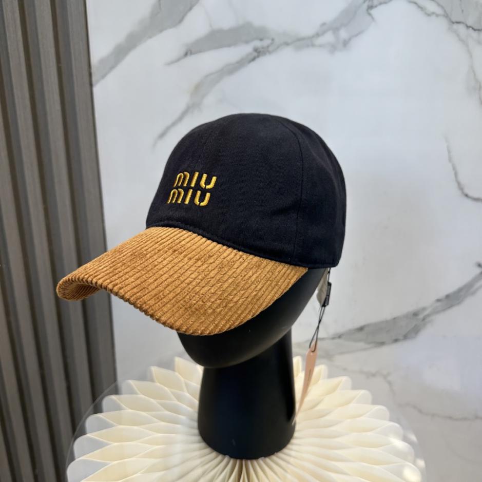 réplica,joyas,joyería,1:1,replica,fake,lujo,barato réplica,joyas,joyería,1:1,replica,fake,lujo,barato Nueva gorra de béisbol de pana de otoño e invierno de MIUMIU (OKPXB)