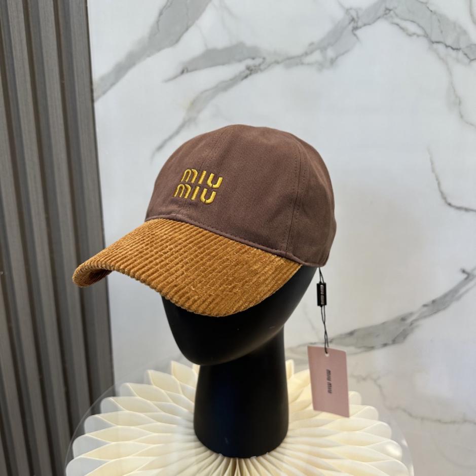 réplica,joyas,joyería,1:1,replica,fake,lujo,barato réplica,joyas,joyería,1:1,replica,fake,lujo,barato Nueva gorra de béisbol de pana de otoño e invierno de MIUMIU (TT4AZ)
