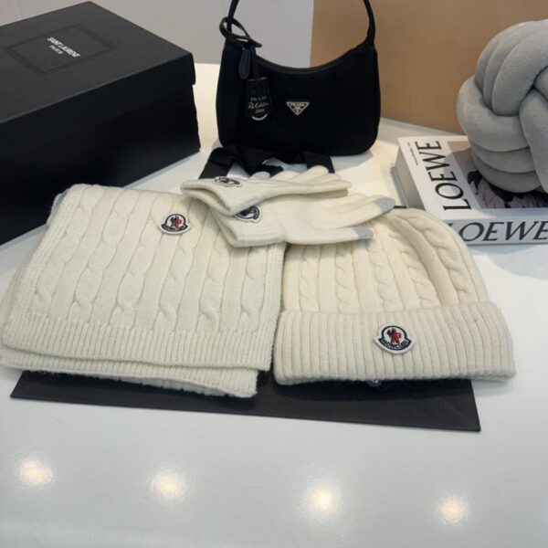 réplica,joyas,joyería,1:1,replica,fake,lujo,barato Gorro de punto estilo contrapunto Moncler para otoño e invierno (DBIZQ)