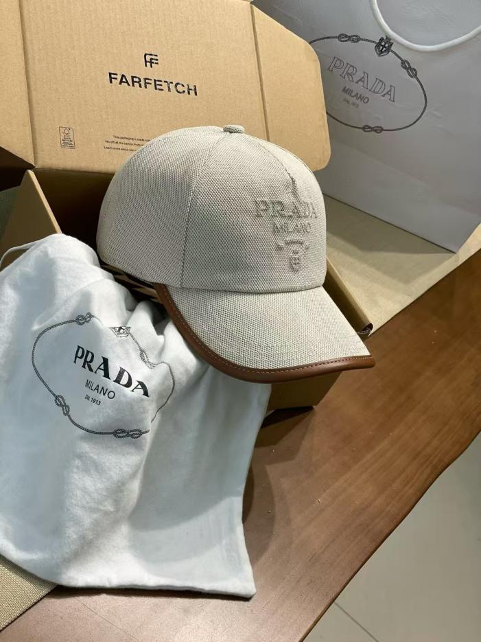 réplica,joyas,joyería,1:1,replica,fake,lujo,barato réplica,joyas,joyería,1:1,replica,fake,lujo,barato Gorra de béisbol PRADA (E0D7R)