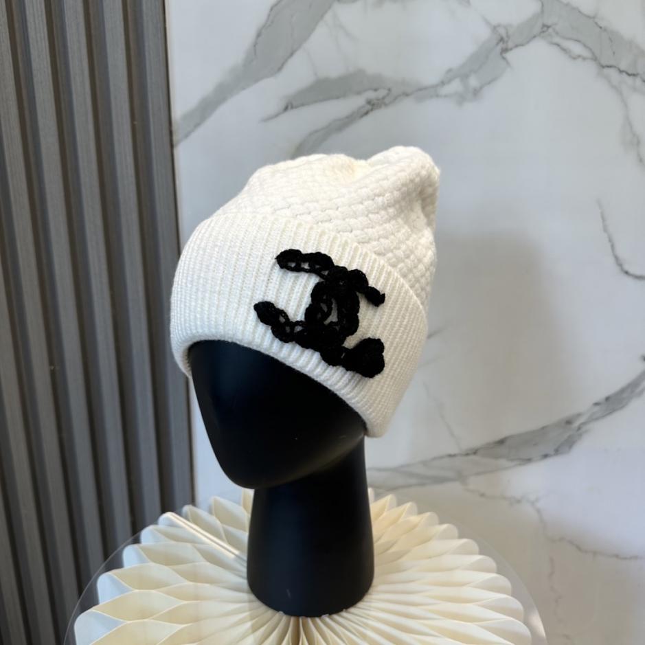 réplica,joyas,joyería,1:1,replica,fake,lujo,barato réplica,joyas,joyería,1:1,replica,fake,lujo,barato Gorro de punto de otoño e invierno de Chanel (Z49E3)
