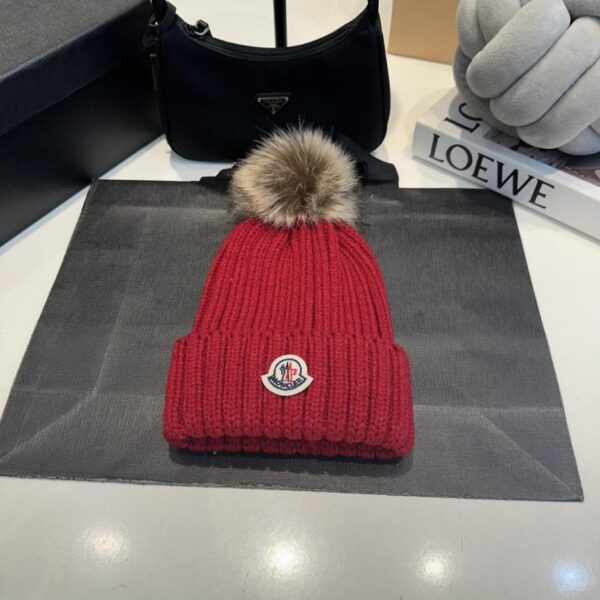 réplica,joyas,joyería,1:1,replica,fake,lujo,barato Versión alta del gorro de punto clásico del sitio web oficial de Moncler para hombre y mujer (JNRJ4)
