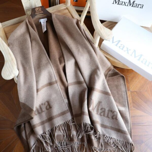 réplica,joyas,joyería,1:1,replica,fake,lujo,barato Capa de cachemira de doble cara Maxmara (37ON3)