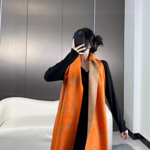 réplica,joyas,joyería,1:1,replica,fake,lujo,barato Bufanda nueva de Hermès (Geoff McFetridge) (7A0XU)