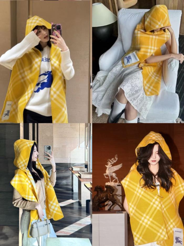 réplica,joyas,joyería,1:1,replica,fake,lujo,barato réplica,joyas,joyería,1:1,replica,fake,lujo,barato El último chal y bufanda con capucha y logotipo exclusivo de Burberry (2FG9C)