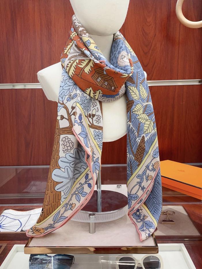 réplica,joyas,joyería,1:1,replica,fake,lujo,barato réplica,joyas,joyería,1:1,replica,fake,lujo,barato Nuevo estilo de cachemira HERMES de seda y lana de doble cara del mismo color (CMCDC)