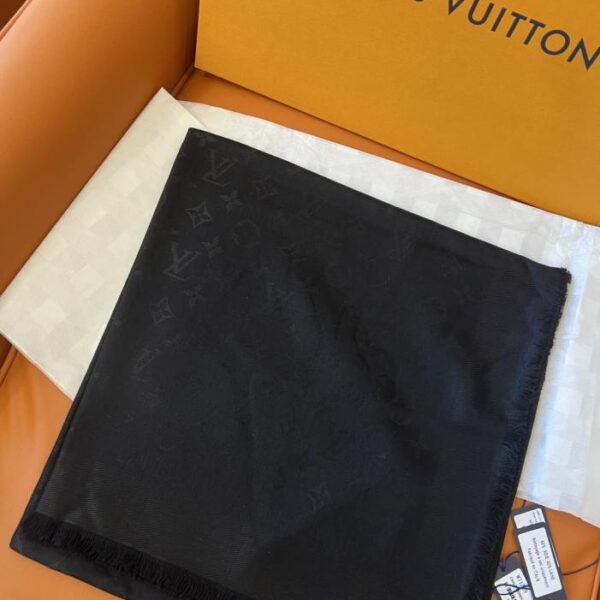 réplica,joyas,joyería,1:1,replica,fake,lujo,barato Bufanda Louis Vuitton 60% seda 40% lana (QNROH)