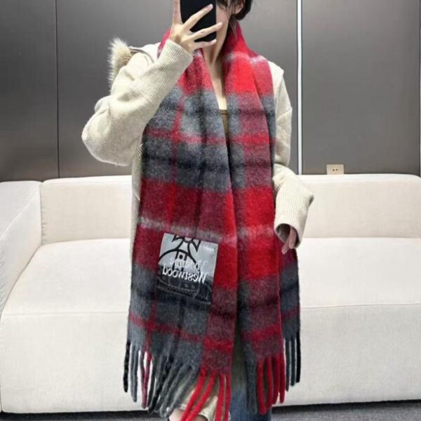 réplica,joyas,joyería,1:1,replica,fake,lujo,barato Bufanda clásica grande de mohair Saturn de Vivienne Westwood (O3XAY)