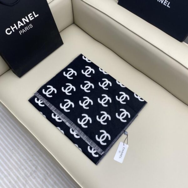 réplica,joyas,joyería,1:1,replica,fake,lujo,barato Nueva bufanda de doble cara de Chanel (97XP0)
