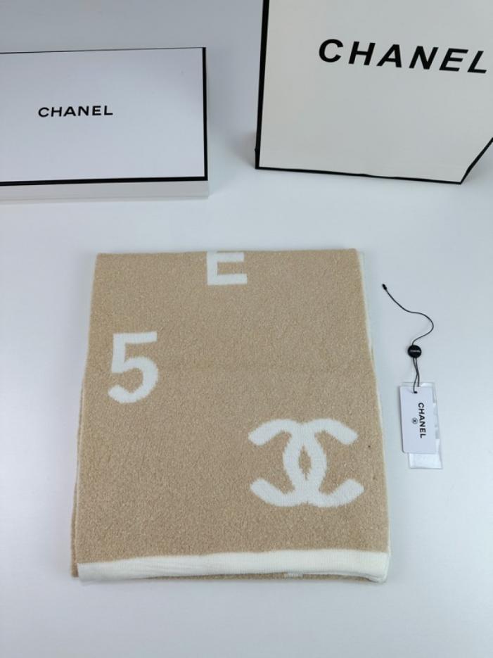 réplica,joyas,joyería,1:1,replica,fake,lujo,barato réplica,joyas,joyería,1:1,replica,fake,lujo,barato Bufanda de lana de punto de Chanel (VA74I)