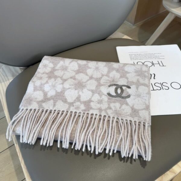 réplica,joyas,joyería,1:1,replica,fake,lujo,barato Bufanda unisex de punto de cachemira de alta gama de Chanel (N43D8)