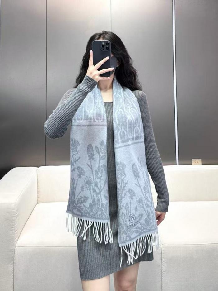 réplica,joyas,joyería,1:1,replica,fake,lujo,barato réplica,joyas,joyería,1:1,replica,fake,lujo,barato Bufanda unisex de cachemira de alta gama de Hermès (LBWMV)