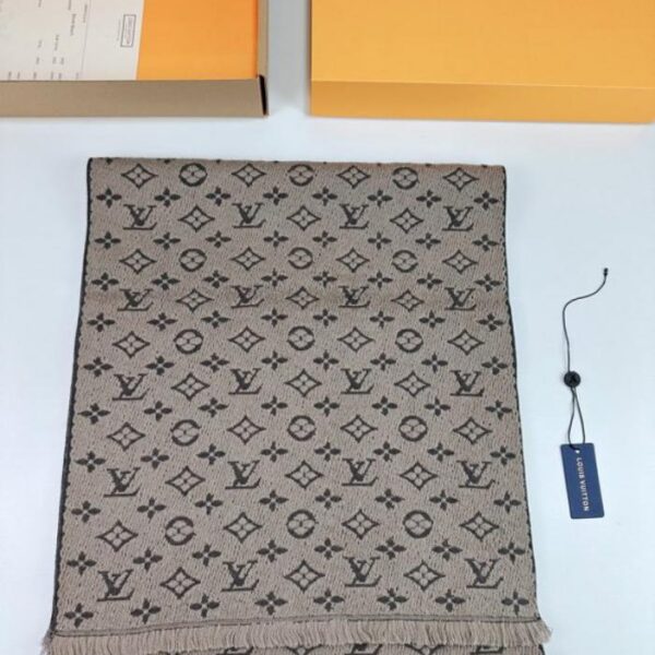 réplica,joyas,joyería,1:1,replica,fake,lujo,barato Bufanda tejida LV 【MONOGRAM CLASSIC】 (1N37E)
