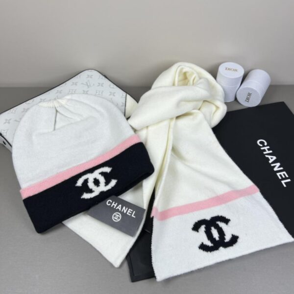 réplica,joyas,joyería,1:1,replica,fake,lujo,barato Sitio web oficial de CHANEL: nuevo conjunto clásico de sombrero y bufanda (5SCPZ)