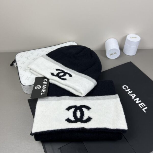 réplica,joyas,joyería,1:1,replica,fake,lujo,barato Sitio web oficial de CHANEL: nuevo conjunto clásico de sombrero y bufanda (BCMDT)