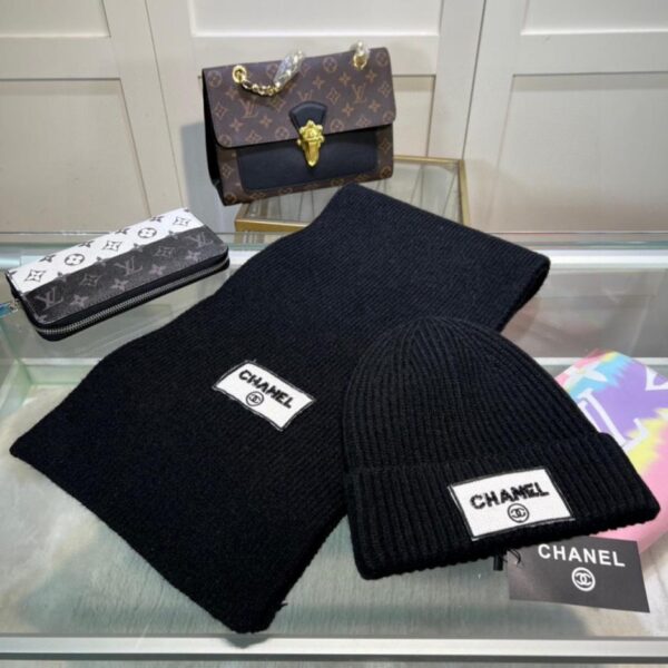 réplica,joyas,joyería,1:1,replica,fake,lujo,barato Sitio web oficial de CHANEL: nuevo conjunto clásico de gorro y bufanda (7EZG1)