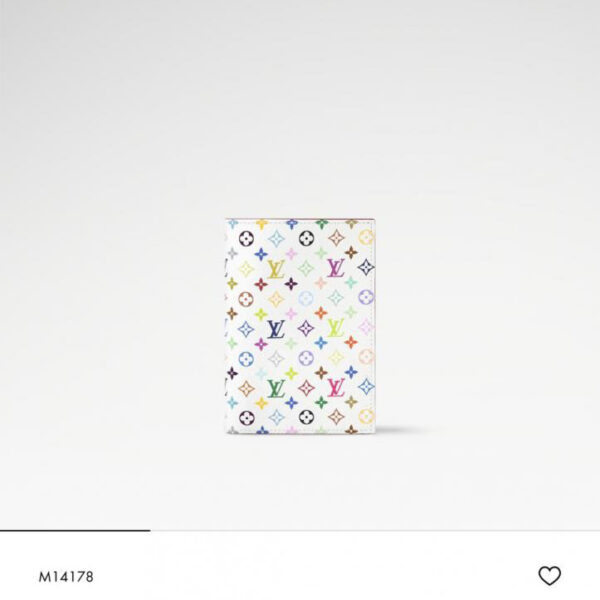 réplica,joyas,joyería,1:1,replica,fake,lujo,barato Nueva funda para pasaporte LV×TM original (M6GJK)