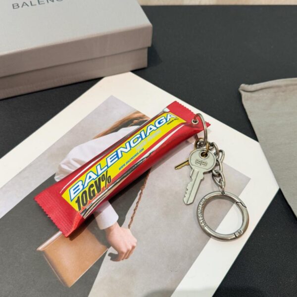 réplica,joyas,joyería,1:1,replica,fake,lujo,barato Nuevo llavero con dije de barra energética ENERGY BAR de Balenciaga de dos colores (DMHOO)