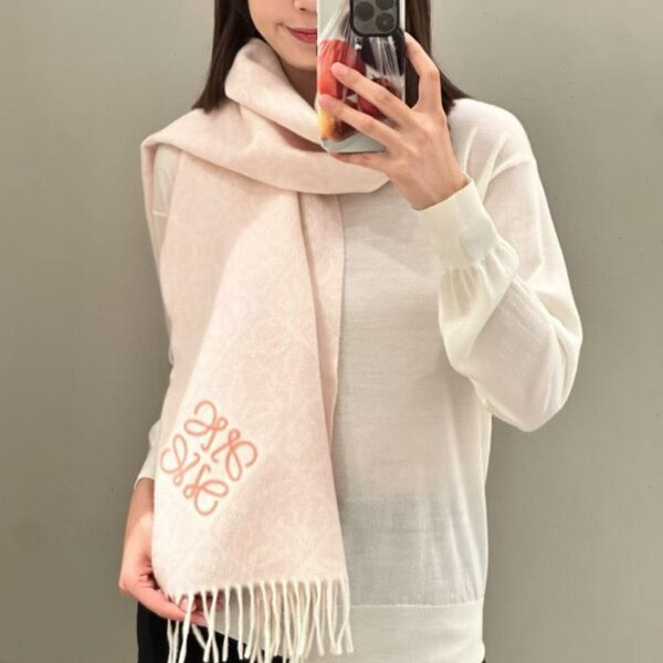réplica,joyas,joyería,1:1,replica,fake,lujo,barato Patrón jacquard anagrama de doble cara de cinco colores de alta calidad de Loewe (CR5AC)