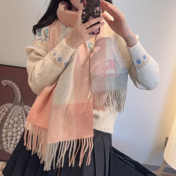 réplica,joyas,joyería,1:1,replica,fake,lujo,barato Nueva bufanda/chal en forma de corazón de Burberry (J G4)