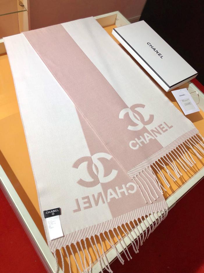 réplica,joyas,joyería,1:1,replica,fake,lujo,barato réplica,joyas,joyería,1:1,replica,fake,lujo,barato RCC2443 CHANEL Bufanda reversible, mezcla de lana peinada de doble cara con alto grado de torsión (IX0E6)