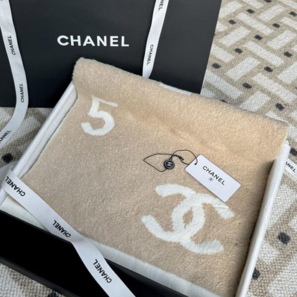 réplica,joyas,joyería,1:1,replica,fake,lujo,barato Bufanda de cachemir de punto Chanel No. 5 (K68RS)