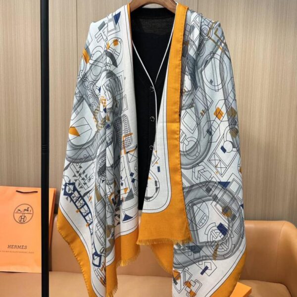 réplica,joyas,joyería,1:1,replica,fake,lujo,barato Pañuelo largo de terciopelo Hermes, reversible de alta gama (HKTMJ)