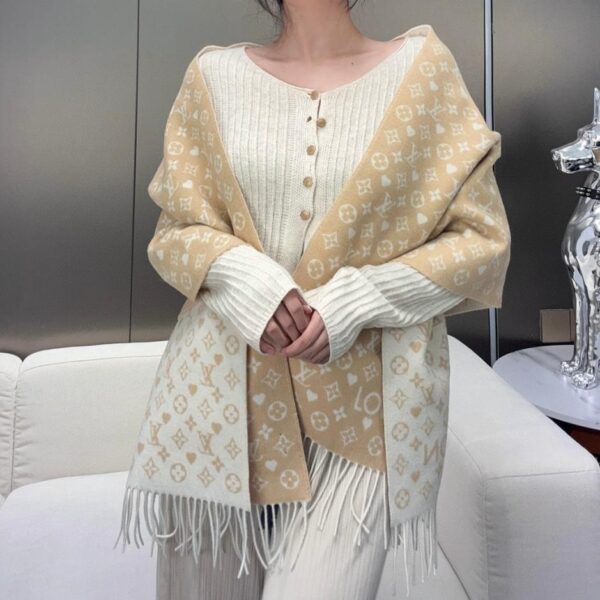 réplica,joyas,joyería,1:1,replica,fake,lujo,barato Bufanda LV Otoño/Invierno (88T27)