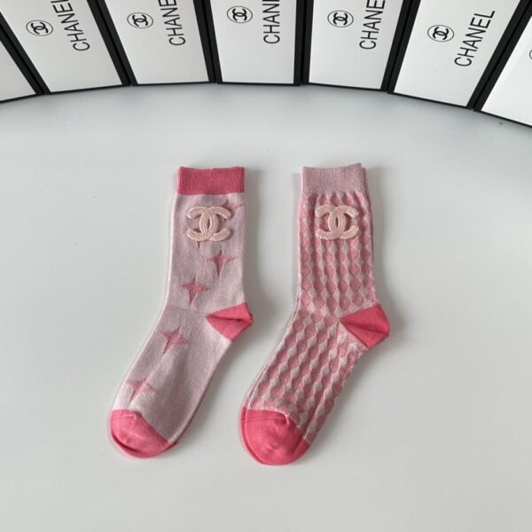 réplica,joyas,joyería,1:1,replica,fake,lujo,barato Calcetines MiuMiu New Cashmere de media caña, 5 pares por caja (Y5RAR)