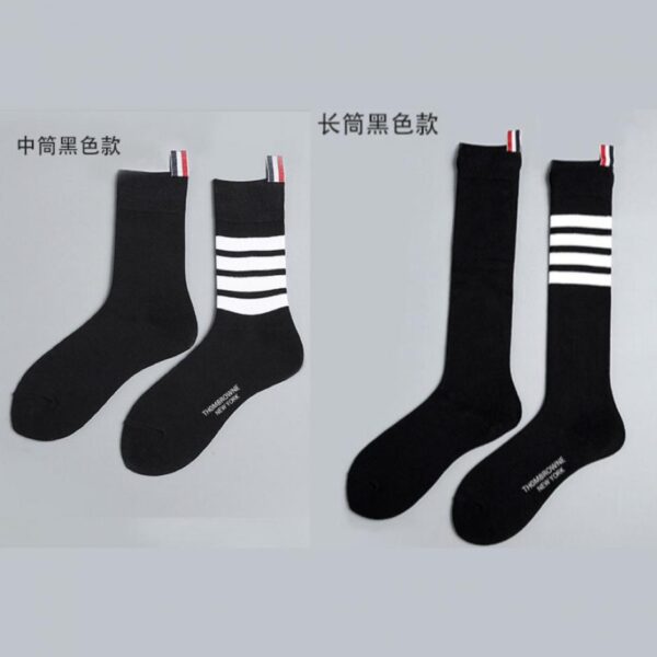 réplica,joyas,joyería,1:1,replica,fake,lujo,barato [Dos pares por caja] Calcetines altos hasta la rodilla con el logo doble G de Gucci, calcetines hasta la pantorrilla, mismo estilo que en las boutiques (ZZIEF)