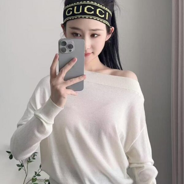 réplica,joyas,joyería,1:1,replica,fake,lujo,barato Nueva diadema deportiva y diadema de estilo de la página web oficial de GUCCI (U38FS)