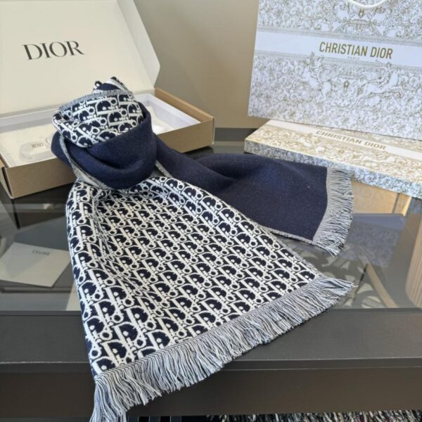 réplica,joyas,joyería,1:1,replica,fake,lujo,barato El último pañuelo reversible de Dior, estilo unisex (X07LS)