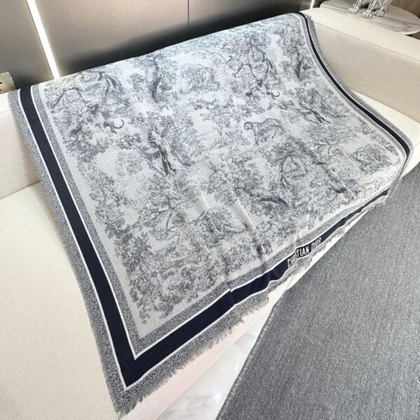 réplica,joyas,joyería,1:1,replica,fake,lujo,barato Chal con estampado Dior Toile de Jouy (4RRY9)