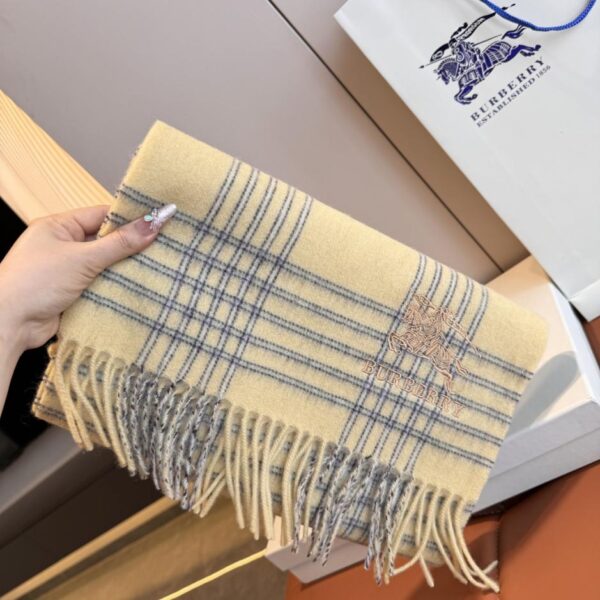 réplica,joyas,joyería,1:1,replica,fake,lujo,barato Bufanda larga de cachemir con estampado clásico de cuadros Burberry (GHDQ4)