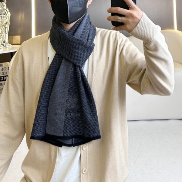 réplica,joyas,joyería,1:1,replica,fake,lujo,barato Bufanda premium para hombre de Burberry en clásico estampado ecuestre (M10CQ)