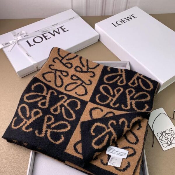 réplica,joyas,joyería,1:1,replica,fake,lujo,barato Nueva bufanda de punto de Loewe (85OAQ)