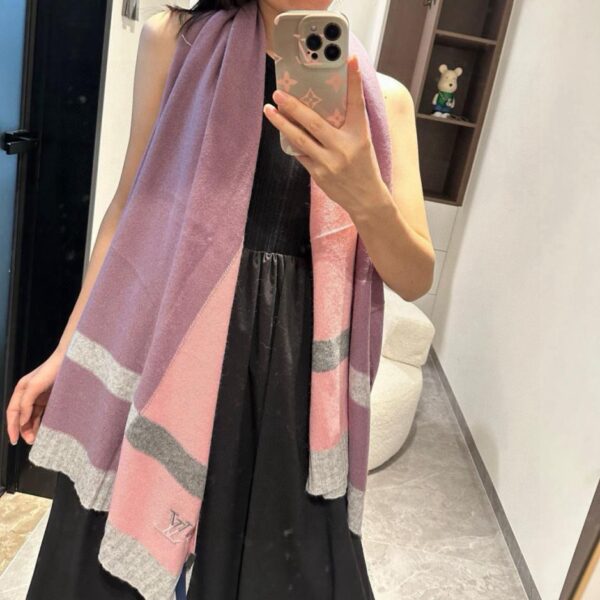 réplica,joyas,joyería,1:1,replica,fake,lujo,barato Bufanda LV Fluffygram, mezcla de lana de alpaca y oveja (TTJXG)