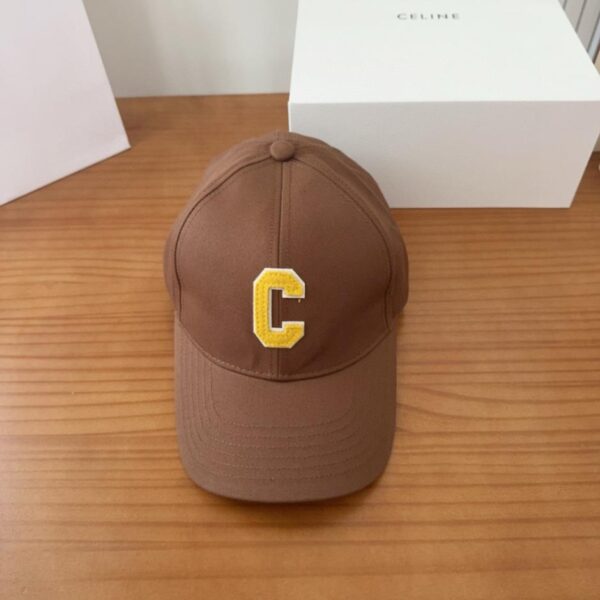 réplica,joyas,joyería,1:1,replica,fake,lujo,barato Nueva gorra de béisbol bordada del Arco del Triunfo de Celine (J29WJ)