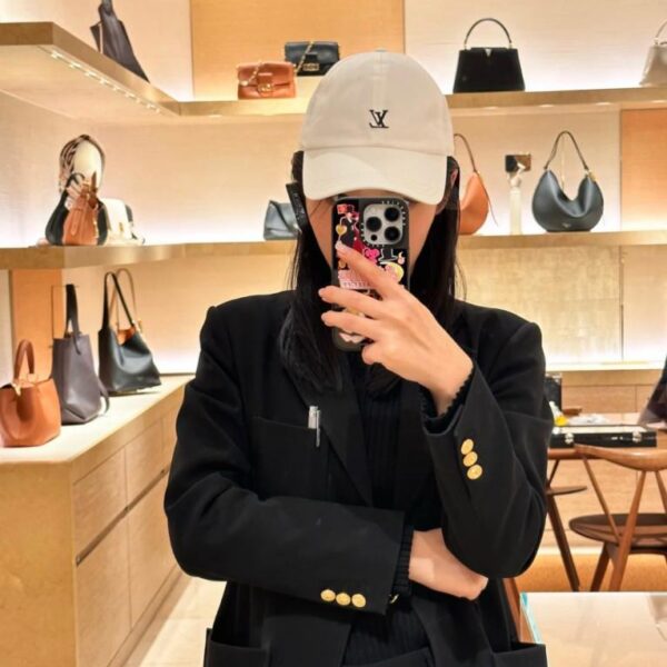 réplica,joyas,joyería,1:1,replica,fake,lujo,barato Gorra de béisbol Louis Vuitton (Q954B)