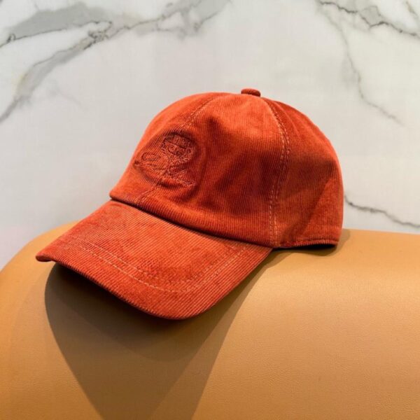 réplica,joyas,joyería,1:1,replica,fake,lujo,barato Nueva gorra de béisbol de pana de alta gama de Loro Piana (EMFDL)