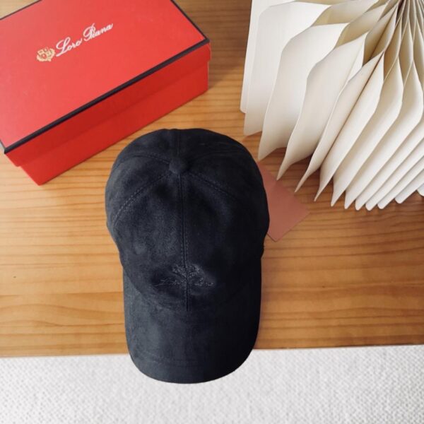 réplica,joyas,joyería,1:1,replica,fake,lujo,barato Nueva gorra de béisbol de ante de alta gama Loro Piana (1DB7V)